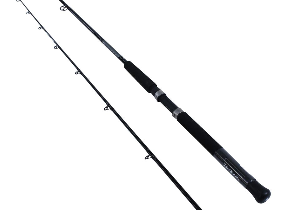 Great Lake Trolling Rod – 8′ Length, 2 Piece Rod, 12-20 lb Line Rate, Medium Power