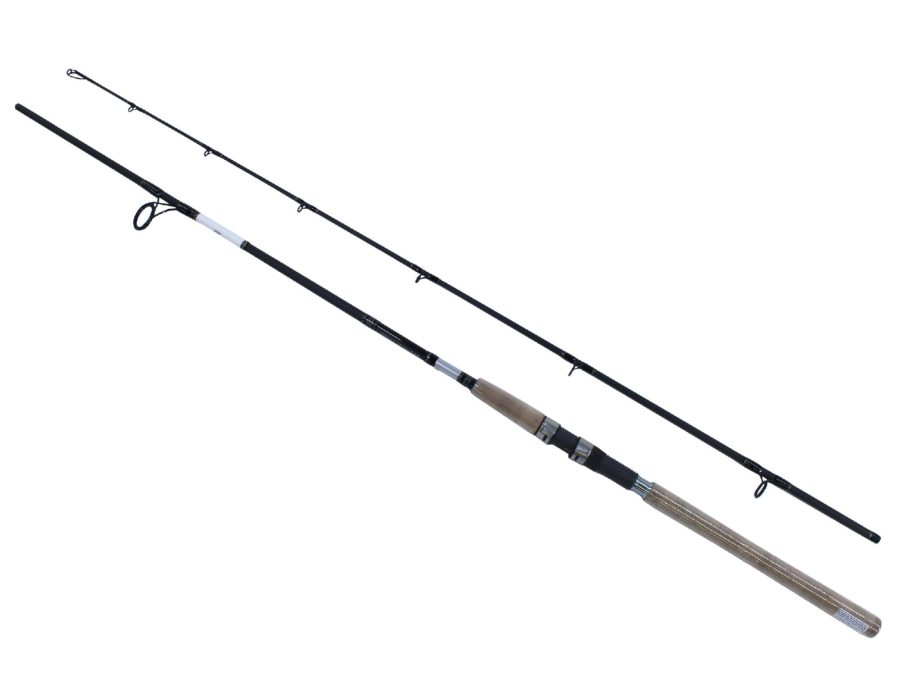 Harrier Inshore Spinning Rod – 8′ Length, 2 Piece Rod, 15-30 lb Line Rating, Heavy Power
