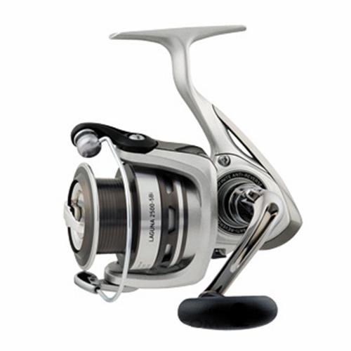 Laguna 5BI Spinning Reel – 2500, 5.3:1 Gear Ratio, 6 Bearings, 31.1″ Retrieve Rate, 8.80 lb Max Drag, Clam