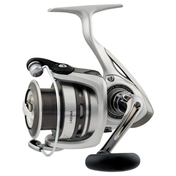 Laguna 5BI Spinning Reel – 4000, 5.3:1 Gear Ratio, 6 Bearings, 37″ Retrieve Rate, 13.20 lb Max Drag, Boxed