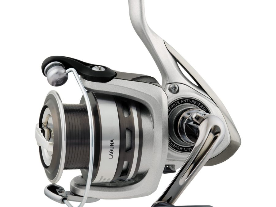 Laguna 5BI Spinning Reel – 4000, 5.3:1 Gear Ratio, 6 Bearings, 37″ Retrieve Rate, 13.20 lb Max Drag, Boxed