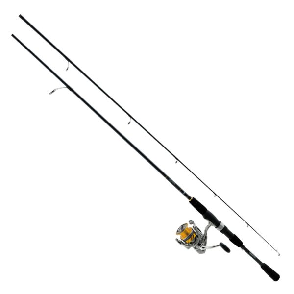 Revros Freshwater Spinning Combo – 4RB+1RB Bearings, 6’6″ Length, 2 Piece Rod, Medium-Light Power