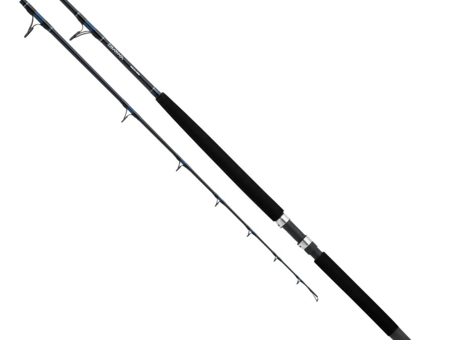 Sealine Boat Rod – 6’6″ Length, 1 Piece Rod, 50-100 lb Line Rating, Extra Heavy Power