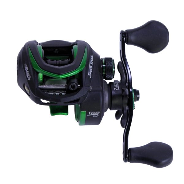 Mach Speed Spool MCS Casting Reel – 7.5:1 Gear Ratio, 11 Bearings, 10 lb Max Drag, Left Hand