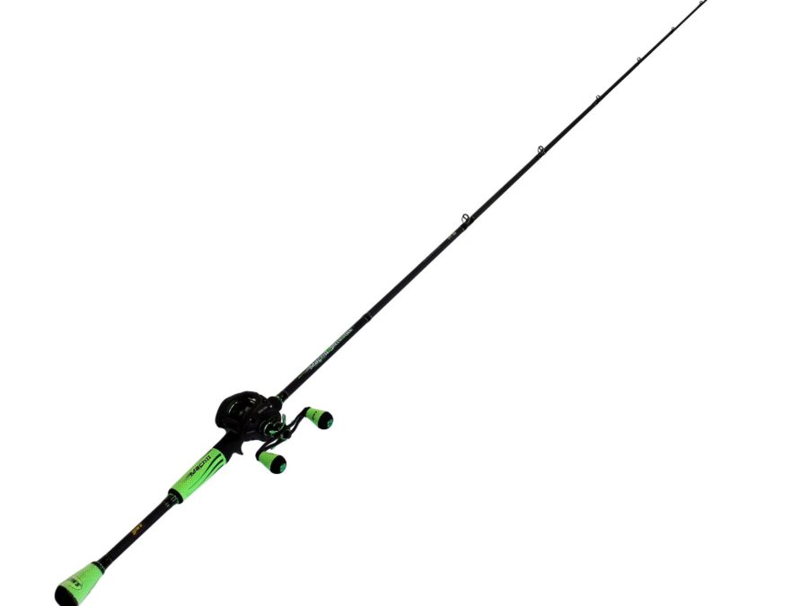 Mach II Baitcast Combo – 7.5:1 Gear Ratio, 7′ Length, 1 Piece Rod, Medium-Heavy Power