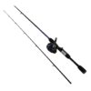 American Hero Freshwater Spincast Combo, 6′ 2pc Rod, 3.1:1 Gear Ratio 0 Bearings