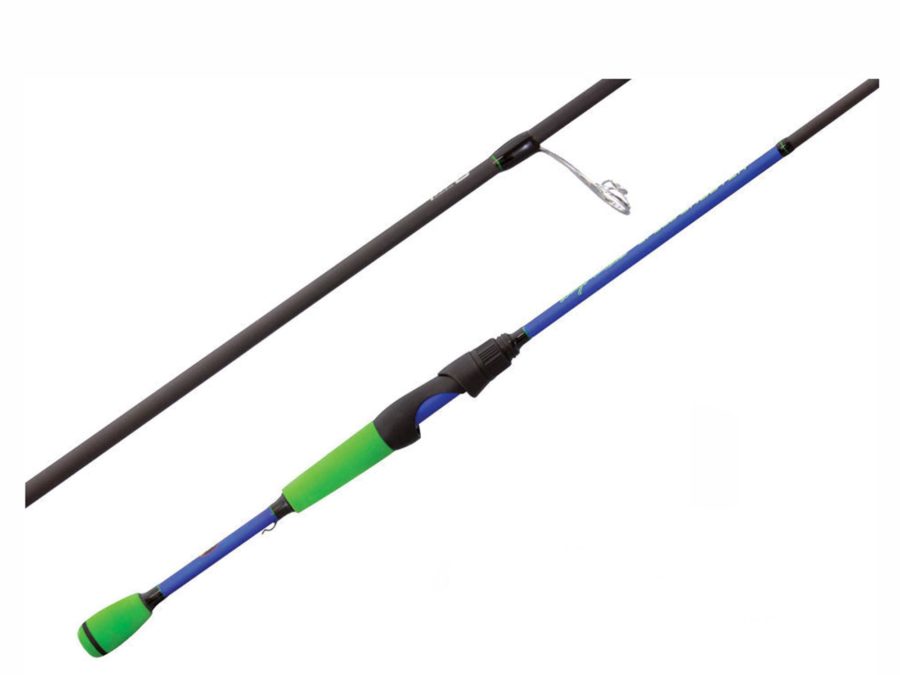Wally Marshall Speed Shooter Spinning Rod – 5’6″ 1 Piece Rod, 4-10 lb Line Rate, 1-64-1-4 oz Lure Rate, Medium-Light Power