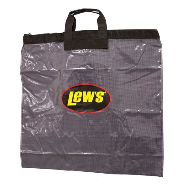 Tournament Weigh In Bag with Heavy Duty Zipper, Black