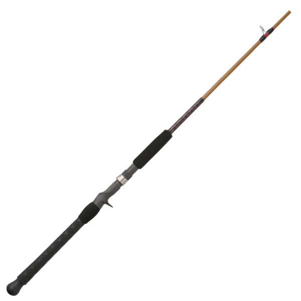 Ugly Stik Tiger Elite Casting Rod – 6’6″ Length, 1pc Rod, 12-30 lb Line Rate, 3-4-4 oz Lure Rate, Medium-Heavy Power