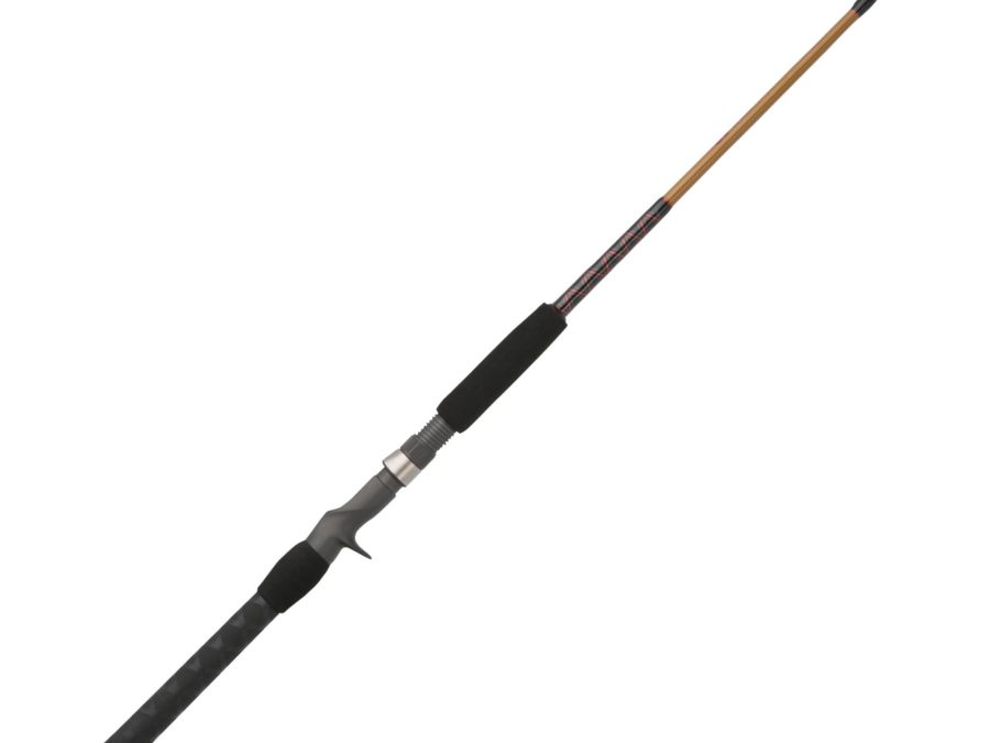 Ugly Stik Tiger Elite Casting Rod – 6’6″ Length, 1pc Rod, 12-30 lb Line Rate, 3-4-4 oz Lure Rate, Medium-Heavy Power