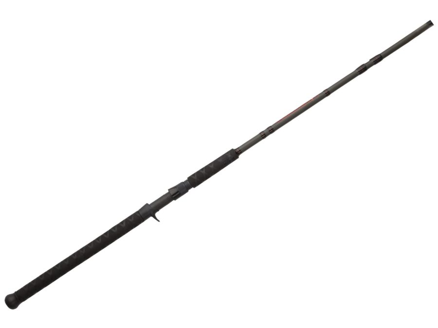Glowstik Casting Rod – 7′ Length, 2pc Rod, 10-20 lb Line Rate, 1-2-3 oz Lure Rate, Medium-Heavy Power