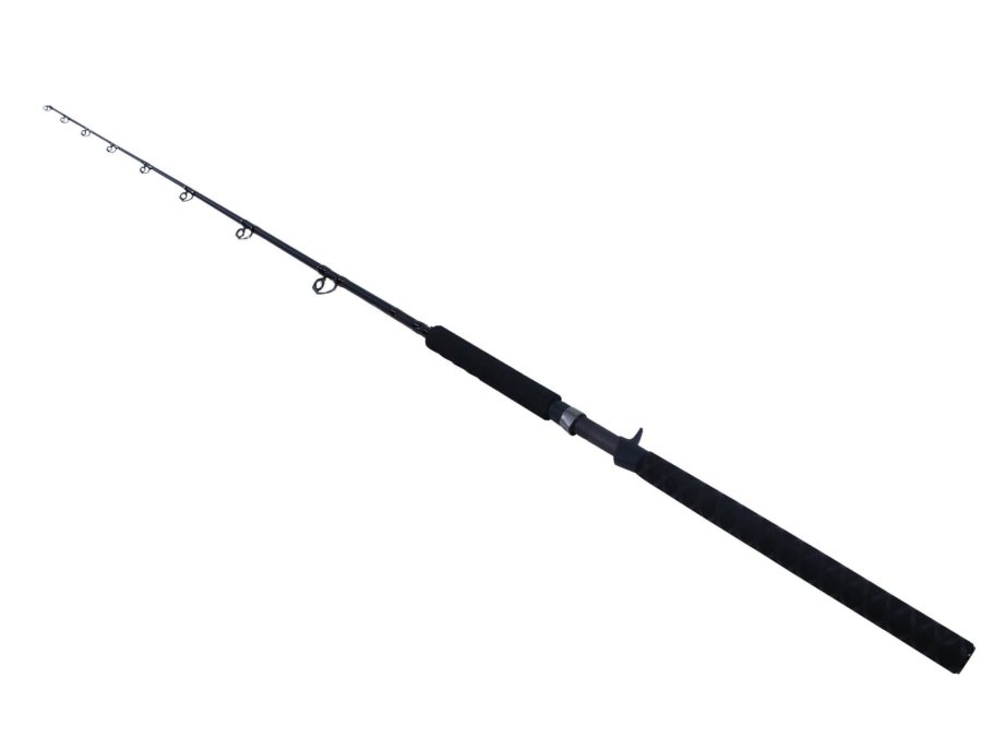 ECAT Casting Rod – 6’6″ Length, 1 Piece Rod, 10-20 lb Line Rate, 1-2-3 oz Lure Rate, Medium Power