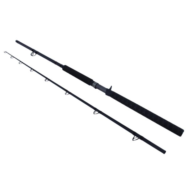 ECAT Casting Rod – 7’6″ Length, 2pc Rod, 12-30 lb Line Rate, 1-4 oz Lure Rate, Medium-Heavy Power