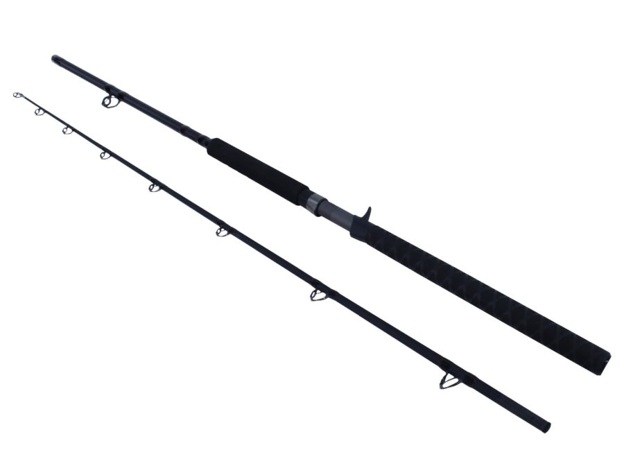 ECAT Casting Rod – 7’6″ Length, 2pc Rod, 12-30 lb Line Rate, 1-4 oz Lure Rate, Medium-Heavy Power
