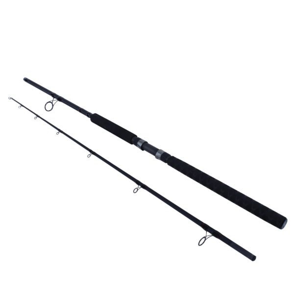 ECAT Spinning Rod – 7’6″ Length, 2pc Rod, 12-30 lb Line Rate, 1-4 oz Lure Rate, Medium-Heavy Power
