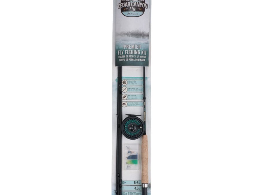 Cedar Canyon Premier Kit – 9′ Length, 4 Piece Rod, 7-8wt Line Rating, Ambidextrous