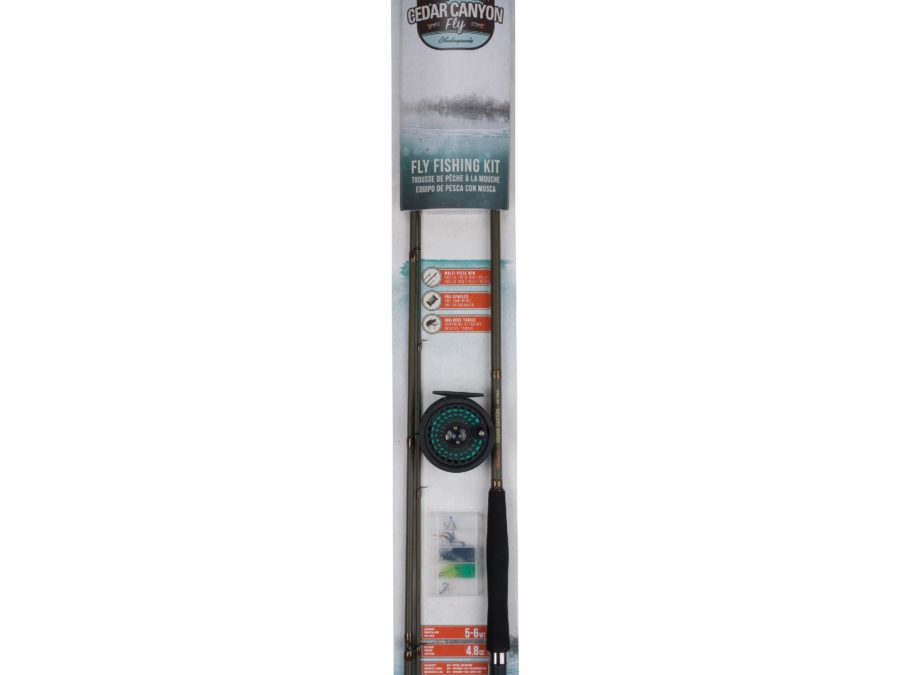 Cedar Canyon Kit – 8’6″ Length, 3 Piece Rod, 5-6wt Line Rating, Ambidextrous
