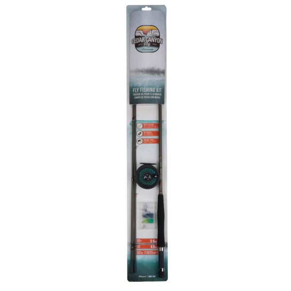 Cedar Canyon Kit – 9′ Length, 3 Piece Rod, 7-8wt Line Rating, Ambidextrous