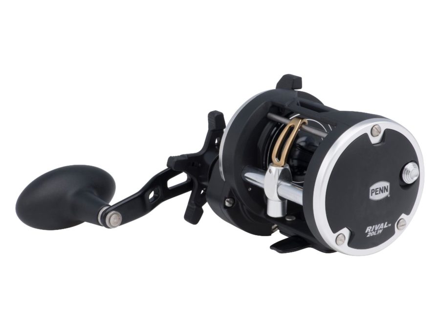 Rival Level Wind Conventional Reel – 20, 5.1:1 Gear Ratio, 2 Bearings, 29″ Retrieve Rate, Right Hand, Boxed