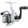 Silver Max Spinning Reel – 5, 5.2:1 Gear Ratio, 6 Bearings, 20 1-2″ Retrieve Rate, Ambidextrous, Clam Pack 12044