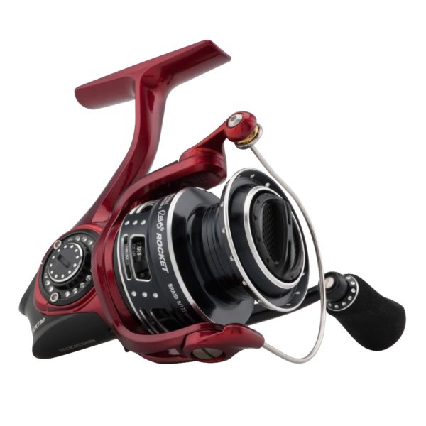 Revo Rocket Spinning Reel – 35, 7.0:1 Gear Ratio, 10 Bearings, 40″ Retrieve Rate, Ambidextrous