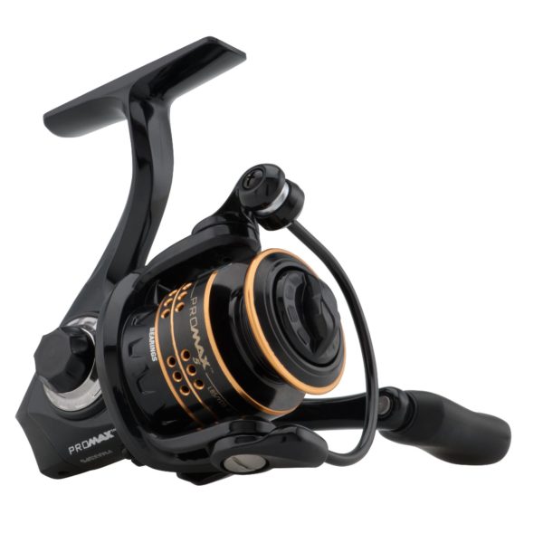 Pro Max Spinning Reel 10, 5.21 Gear Ratio, 7 Bearings, 21″ Retrieve Rate, Ambidextrous, Clam