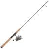 Micro Series Spinning Combo – 1 Bearing, 7′ Length, 2 Piece Rod, 2-6 lb Line Rating, Ultra Light Power