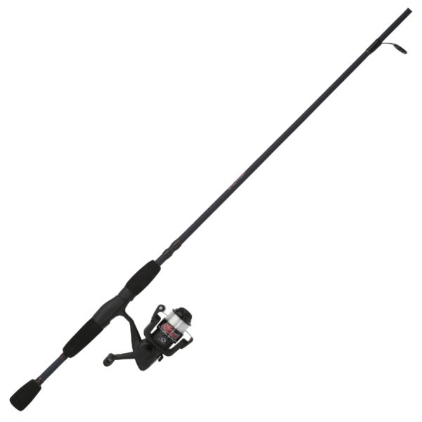 Outcast Spinning Combo – 30, 1 Bearing, 5’6″ Length, 2 Piece Rod, 6-12 lb Line Rating, Light Power