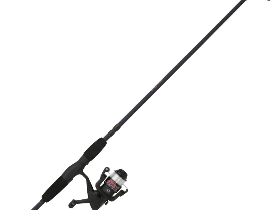 Outcast Spinning Combo – 30, 1 Bearing, 5’6″ Length, 2 Piece Rod, 6-12 lb Line Rating, Light Power