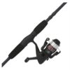 Outcast Spinning Combo – 30, 1 Bearing, 6′ Length, 2 Piece Rod, 6-12 lb Line Rating, Medium Power 12176