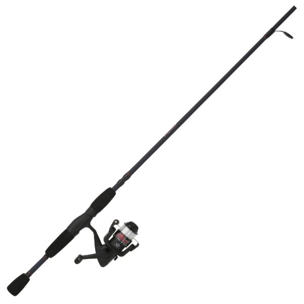 Outcast Spinning Combo – 30, 1 Bearing, 6’6″ Length, 2 Piece Rod, 6-12 lb Line Rating, Medium Power