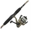 Recurit Spinning Combo – 30, 1 Bearing, 6’6″ Length, 2 Piece Rod, 6-12 lb Line Rating, Medium Power 12189