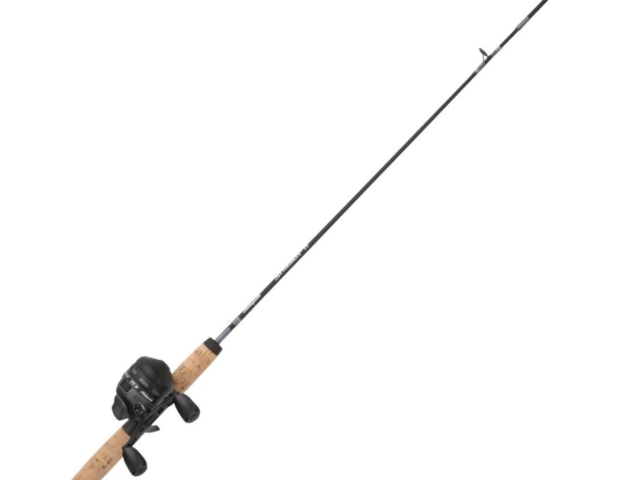 Synergy Ti Spincast Combo – 2 Bearings, 6′ Length, 2 Piece Rod, 6-12 lb Line Rating, Medium Power