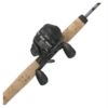 Synergy Ti Spincast Combo – 2 Bearings, 6′ Length, 2 Piece Rod, 6-12 lb Line Rating, Medium Power 12209