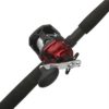 Big Game Baitcast Combo – 5.1:1 Gear Ratio, 1 Bearing, 6’6″ Length, 1 Piece Rod, Medium Power, Right Hand 12353