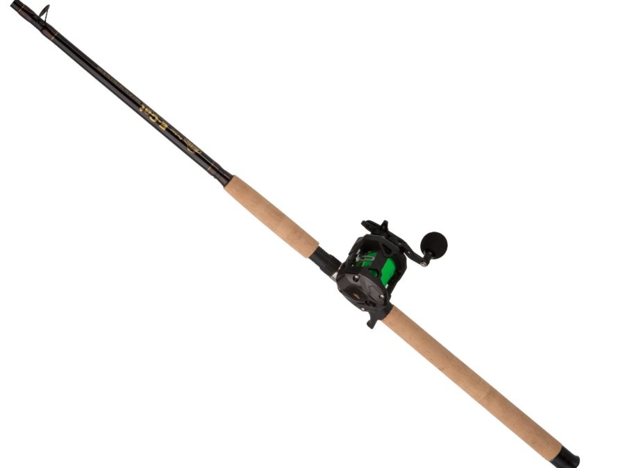 ECAT Baitcast Combo – 5.1:1 Gear Ratio, 4 Bearings, 6’6″ Length, 1 Piece Rod, Medium Power, Right Hand