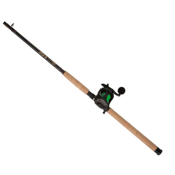 ECAT Baitcast Combo – 5.1:1 Gear Ratio, 4 Bearings, 7′ Length, 1pc Rod, Medium-Heavy Power, Right Hand