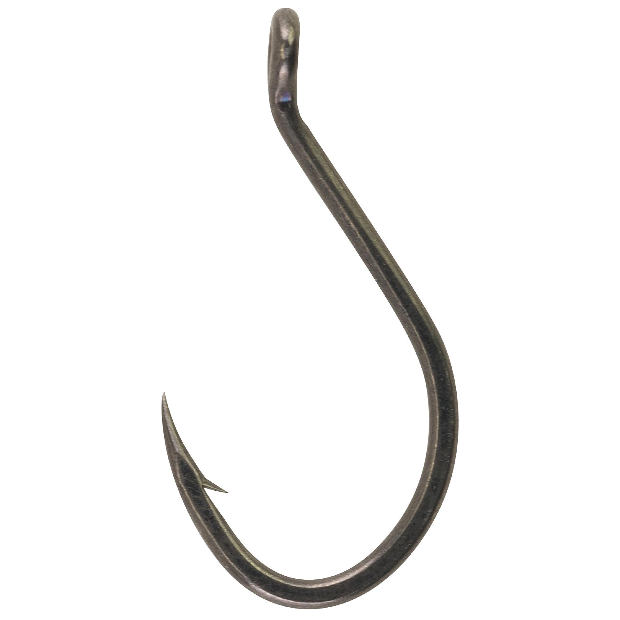 Fusion19 Octopus Hooks Size 10 Hook, Smoke Satin, Per 6