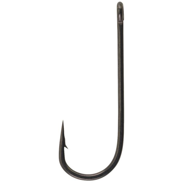 Fusion19 Aberdeen Hooks – Size 8 Hook, Smoke Satin, Per 10
