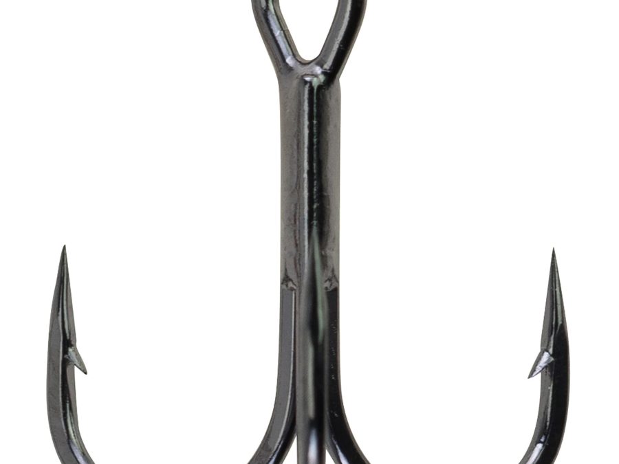 Fusion19 Treble 1x Hooks – Size 2 Hook, Black Nickel, Per 6