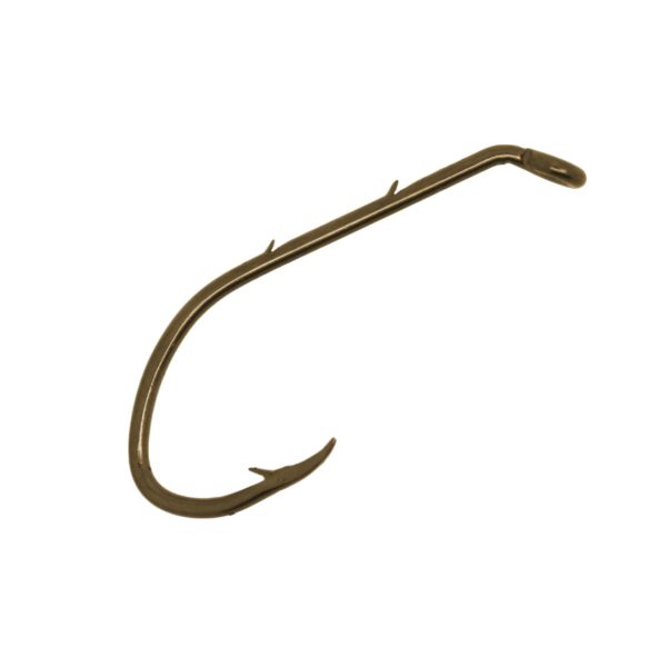 ProV Bend Bait Holder Down Eye – Size 1-0, Bronze