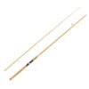 Crafted Glass Spinning Rod – 8’6″  Length, 2 Piece,  Gold Glass, Medium