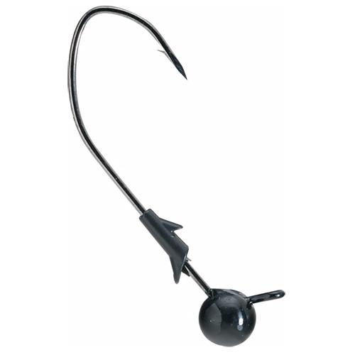 TroKar ProV Bend Ball Head Jig – 3-16 oz, Black Chrome Hook