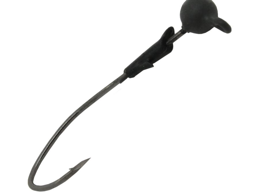 TroKar ProV Bend Ball Head Jig – 3-32 oz., Black Chrome Hook, Tungsten
