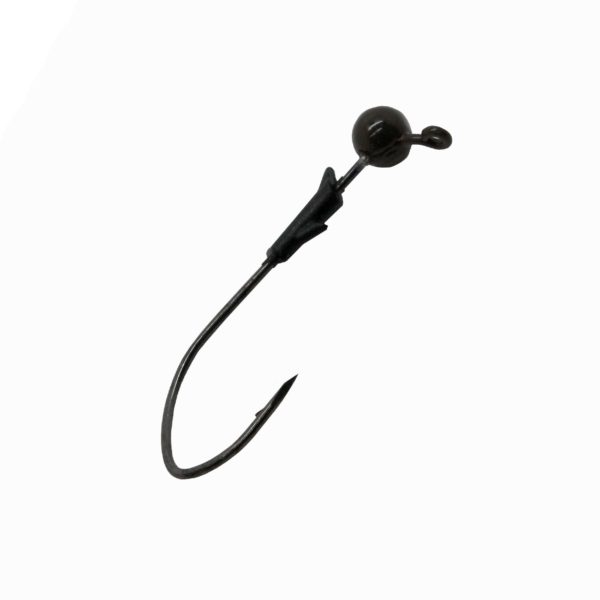 TroKar ProV Bend Ball Head Jig - Size 3-32 oz., Black Chrome Hook, Green Pumpkin TroKar ProV Bend Ball Head Jig – Size 3-32 oz., Black Chrome Hook, Green Pumpkin