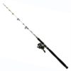 Big Cat XT Spinning Combo – 4.9:1 Gear Ratio, 7′ Length 2pc, 25-50 lb Line Rate, Ambidextrous 12946