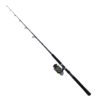 Fin Nor Lethal Spinning Combo – 7″, 1 Piece, 4.9:1 Gear Ratio, Medium Power, Left Hand Reel Position