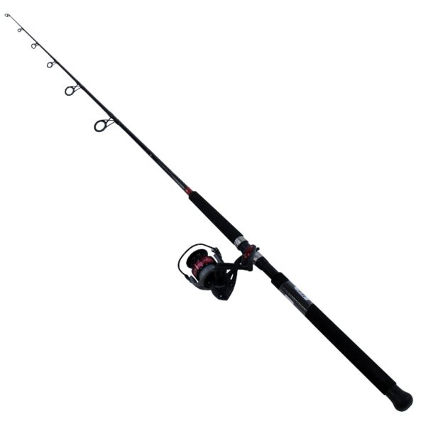 Mega Lite Inshore Combo – 7′, 1 Piece,  Medium Heavy, 5.2 Gear Ratio, Spinning