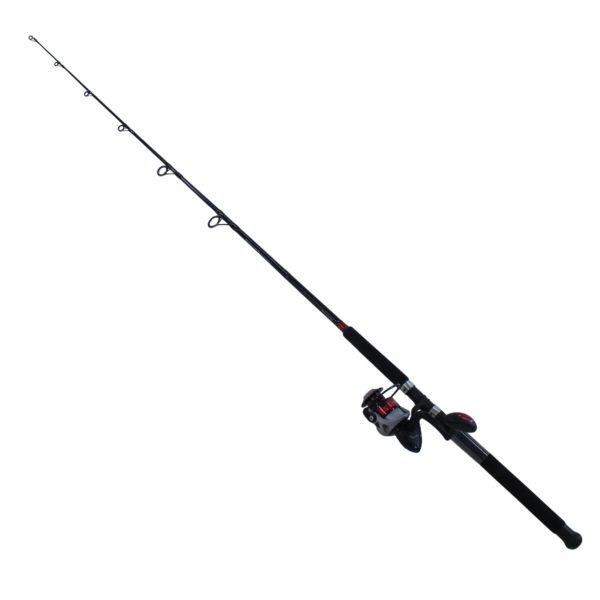 FIN NOR Spinning Combo 1 Piece, 7′, 4.9 Gear Ratio, 5 Bearings, Medium Hvy Pwr