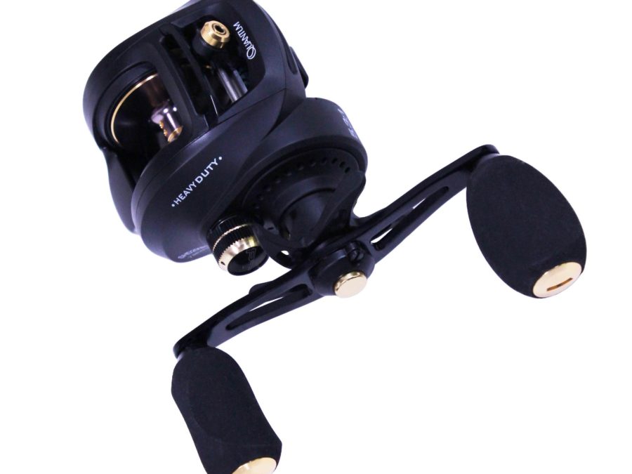 Smoke Heavy Duty Baitcast Reel –  5.3:1, 7 Bearing, Right Hand